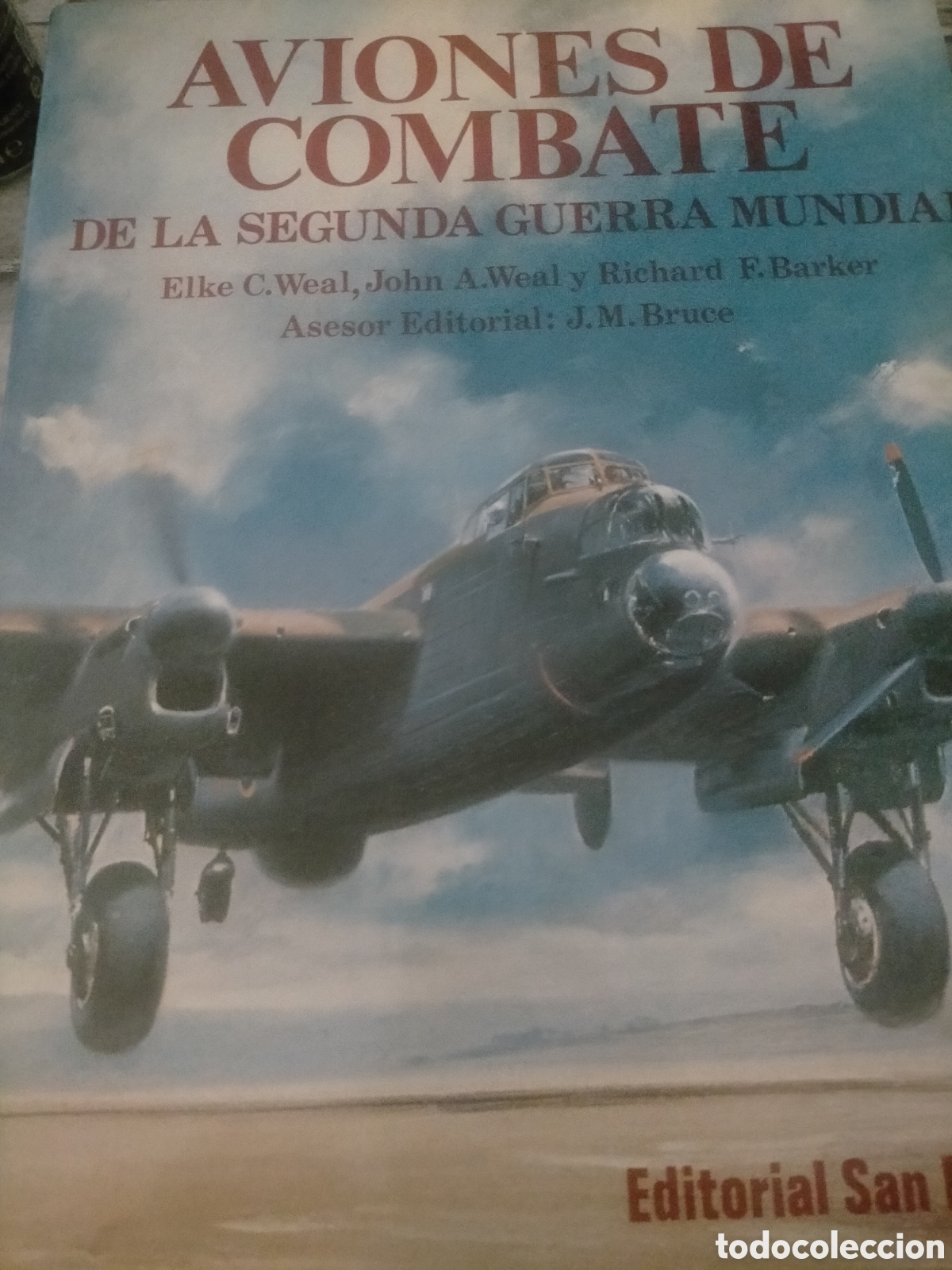 Libros de segunda mano: Avi&oacute;nes de combate de la segunda guerra mundial