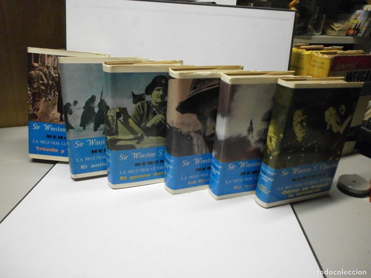 Libros de segunda mano: segunda guerra mundial editorial plaza & janes memorias sir winston s. churchill completa