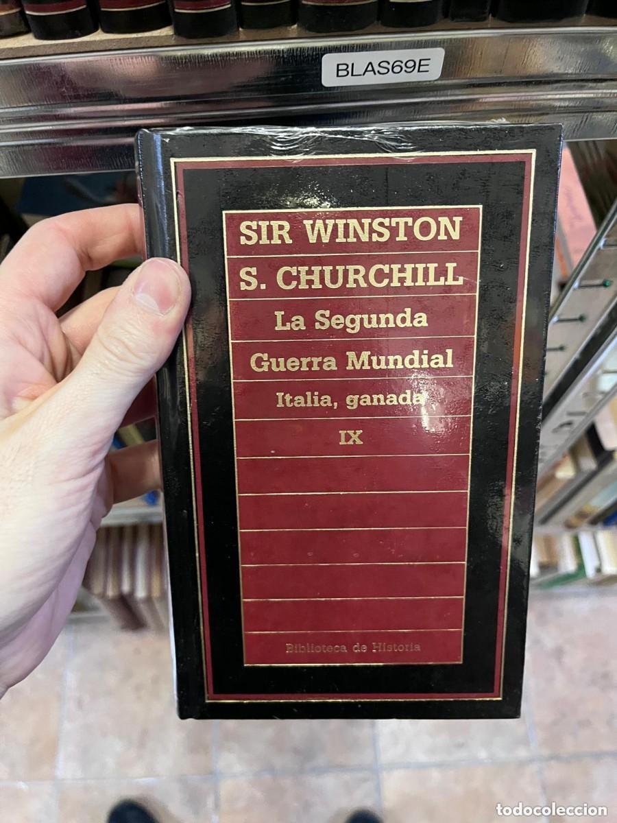 Libros de segunda mano: BLAS81C Sir Winston S. Churchill &mdash; La Segunda Guerra Mundial IX: Italia, ganada &mdash;