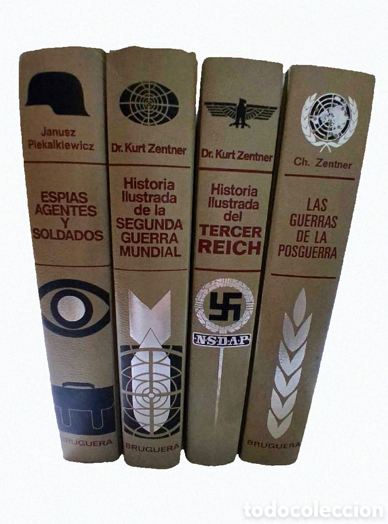 Libros de segunda mano: m&iacute;tica colecci&oacute;n GRANDES GUERRAS DE NUESTRO TIEMPO de Editorial Bruguera. Colecci&oacute;n muy buscada por