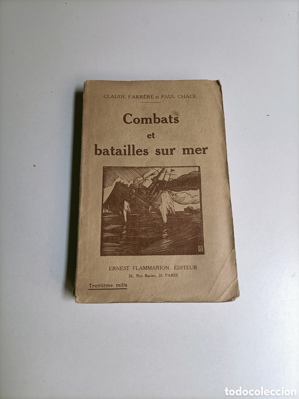 Libros de segunda mano: Combats et batailles sur mer 1914 . Texto en franc&eacute;s combates y batallas en el mar