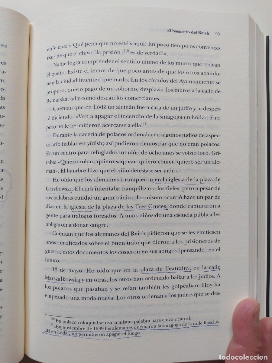 Libros de segunda mano: Cr&oacute;nica del gueto de Varsovia. Emanuel Ringelblum - Foto 3