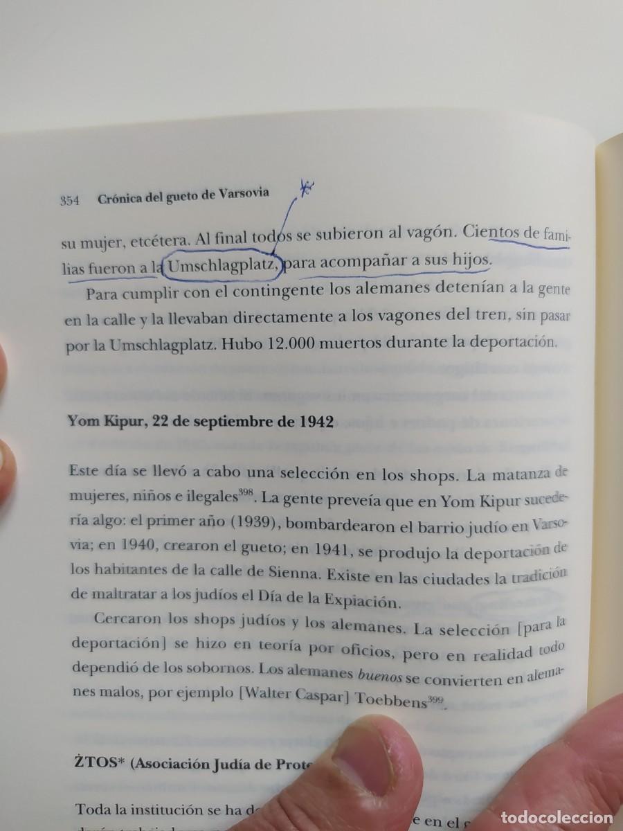Libros de segunda mano: Cr&oacute;nica del gueto de Varsovia. Emanuel Ringelblum - Foto 4