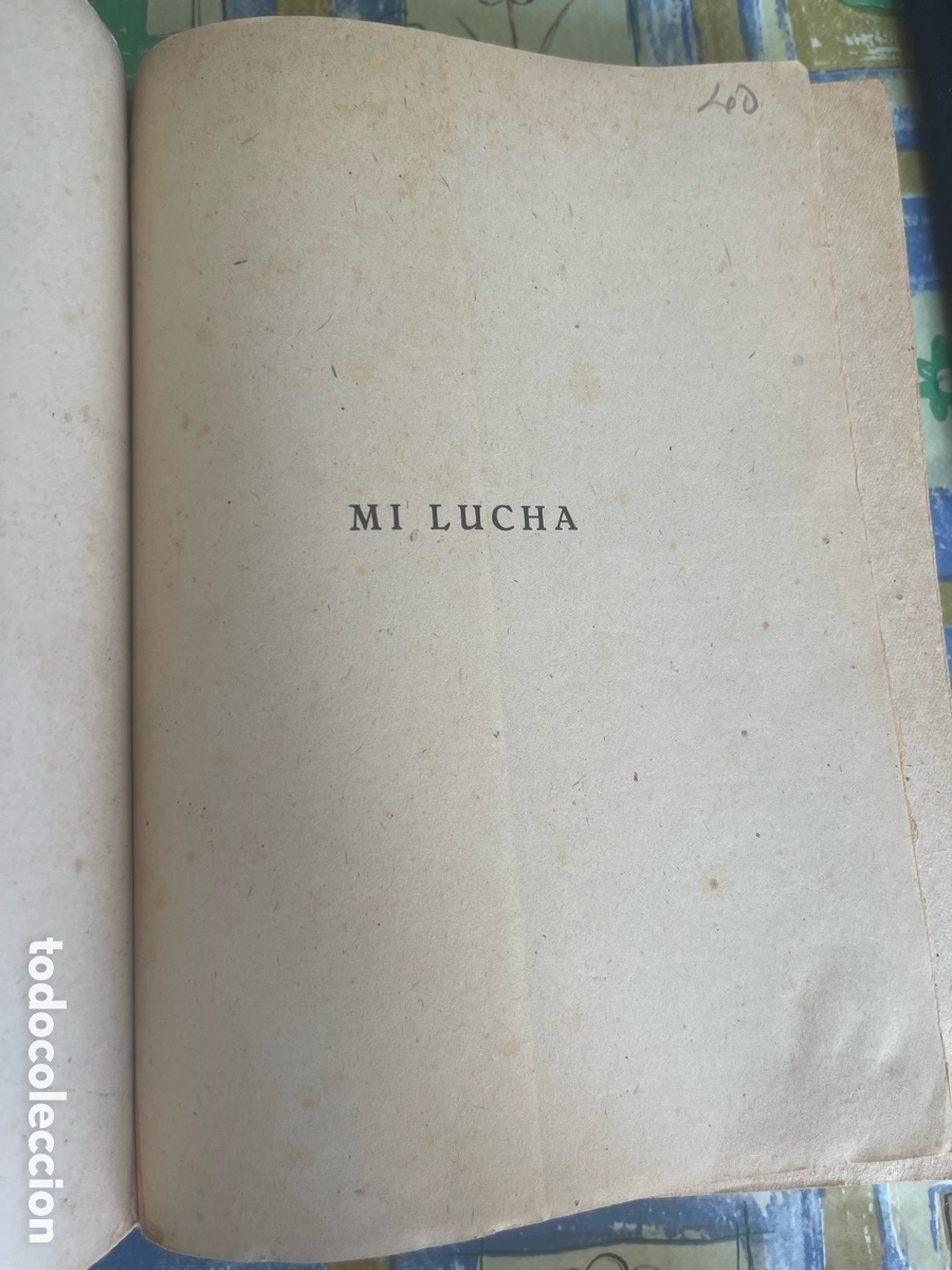 Libros de segunda mano: Mi Lucha - Adolf Hitler 1937 - Foto 4