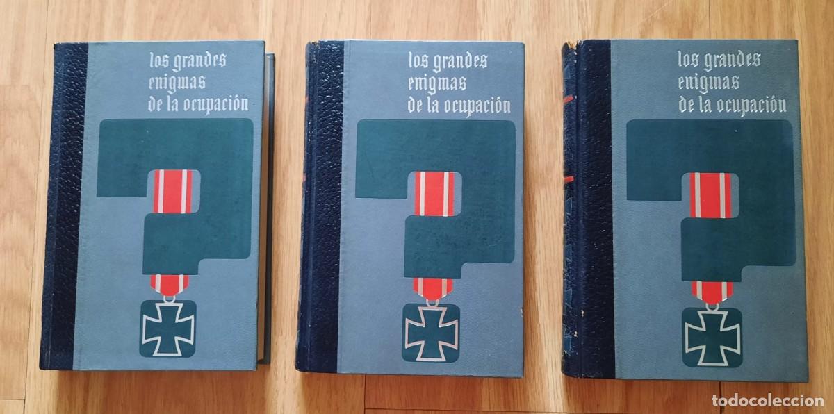 Livros em segunda m&atilde;o: Los grandes enigmas de la ocupaci&oacute;n, 3 libros. 2&ordf; Guerra Mundial