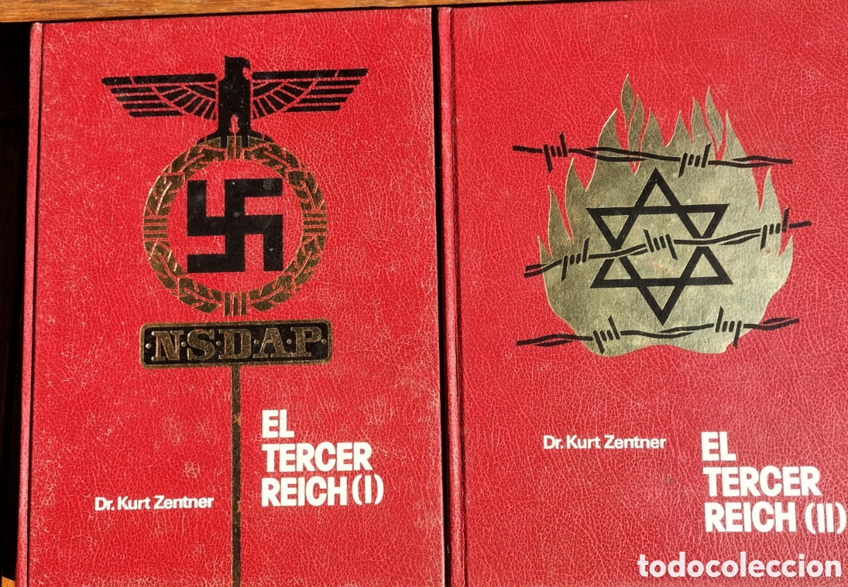 Libros de segunda mano: Tercer Reich 2 Vol ilustrados Dr.Kurtz Zeintler Bruguera