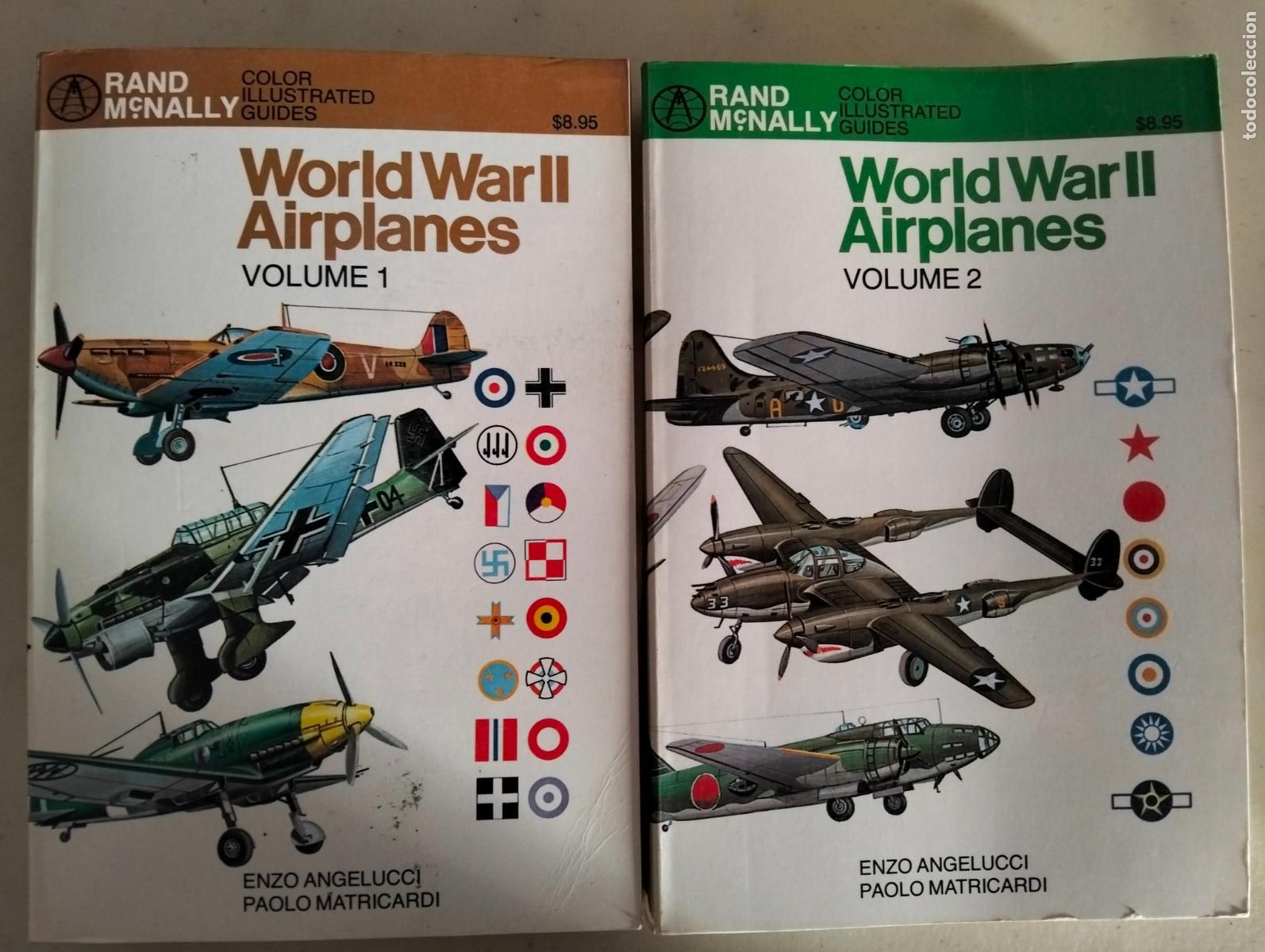 Libros de segunda mano: Historia. Aviacion. World War II Airplanes, Enzo Angelucci, ed. Rand, 1977. VISITA MI CATALOGO