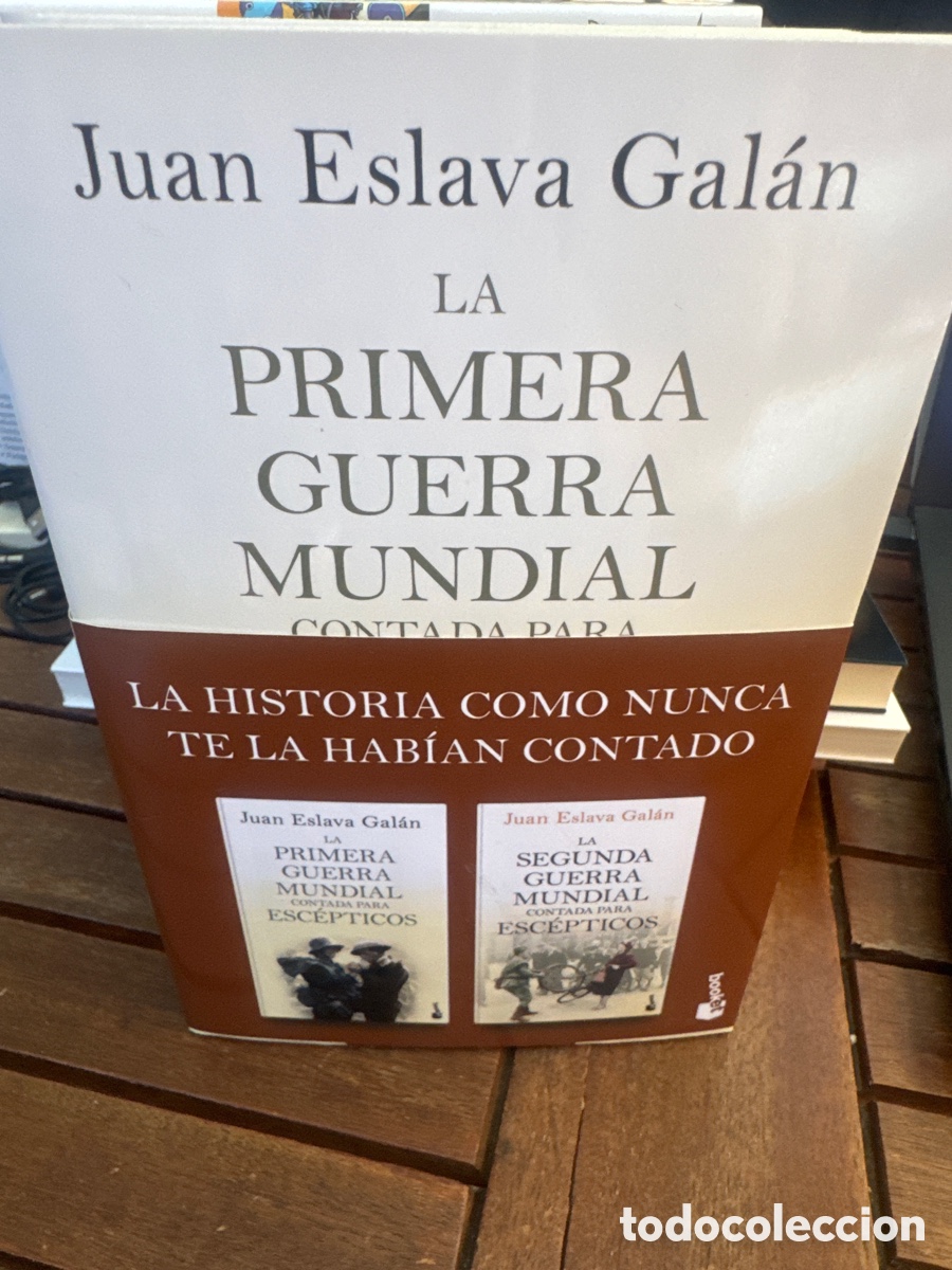 Libros de segunda mano: Pack Guerras mundiales contadas para esc&eacute;pticos Juan Eslava Gal&aacute;n (Historia) 11/2023