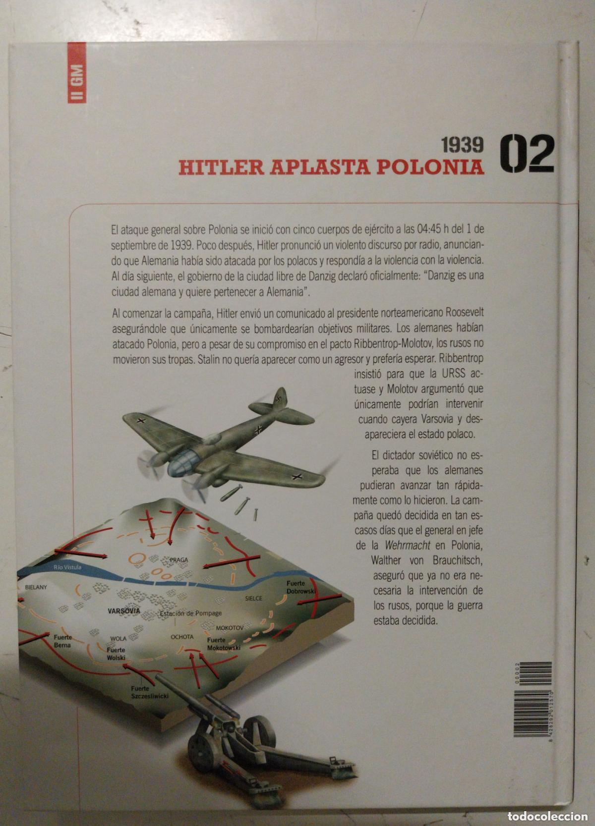 Libros de segunda mano: hitler aplasta polonia - Foto 2