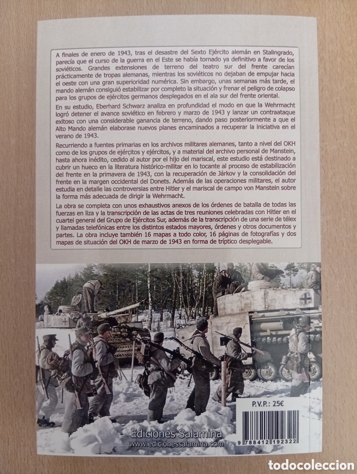 Libros de segunda mano: MANSTEIN Y LA TERCERA BATALLA DE J&Aacute;RKOV. Eberhard Schwarz - Foto 2