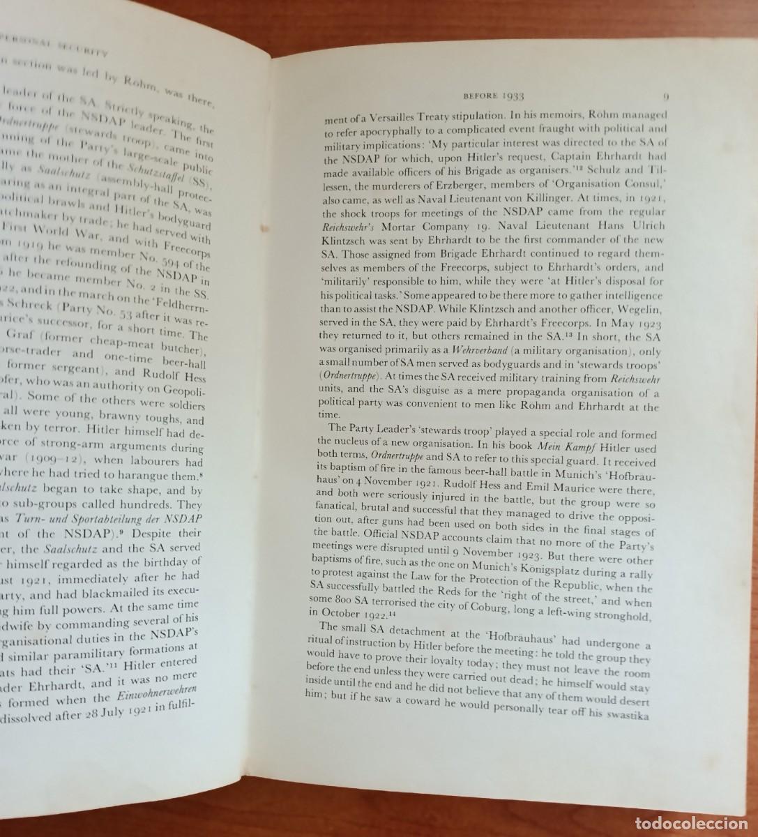 Libros de segunda mano: Hitlers Personal Security, Peter Hoffmann, The Macmillan Press - Foto 9