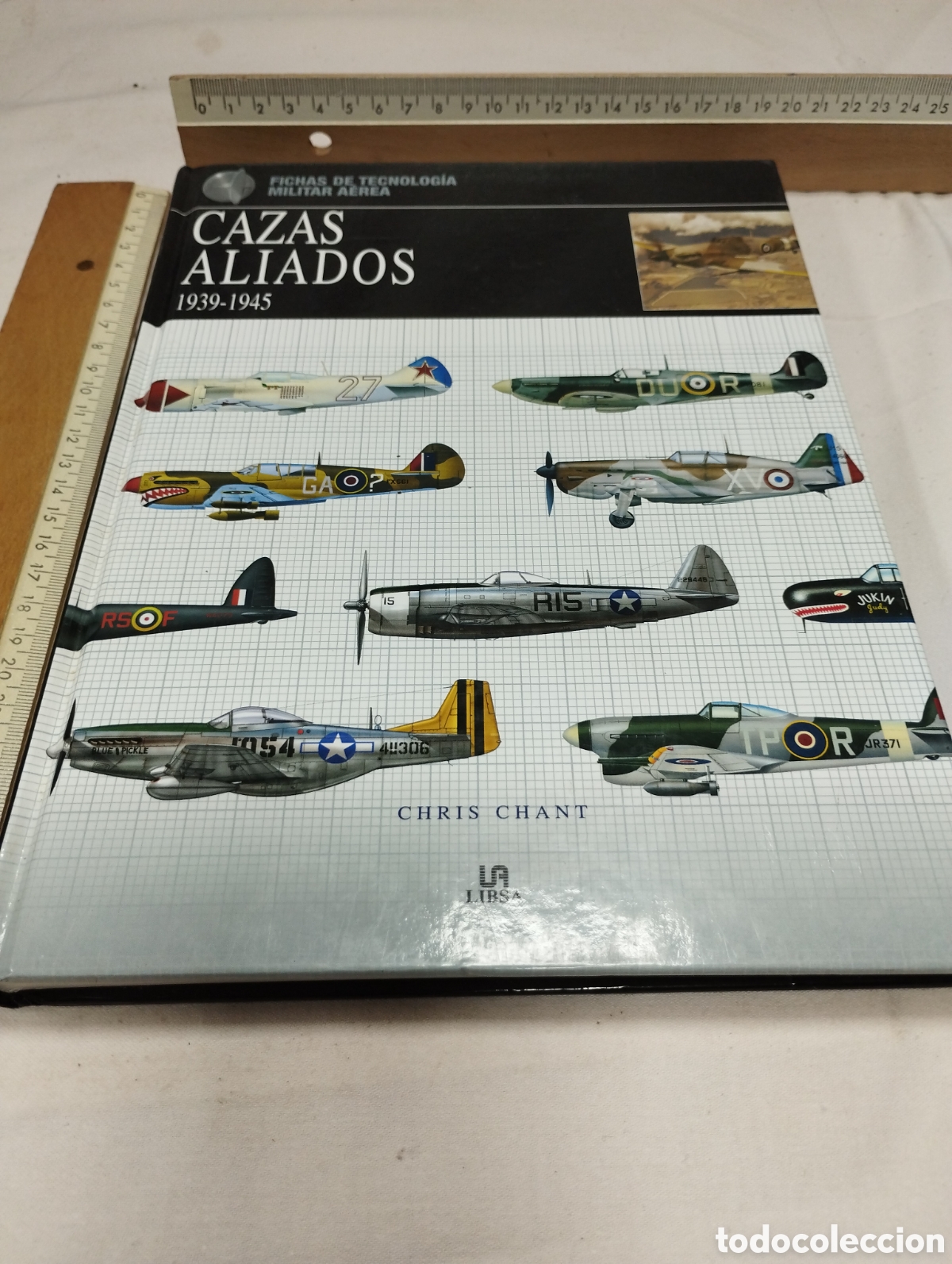 Libros de segunda mano: Cazas aliados. 1939-1945. Chris Chant, 2009