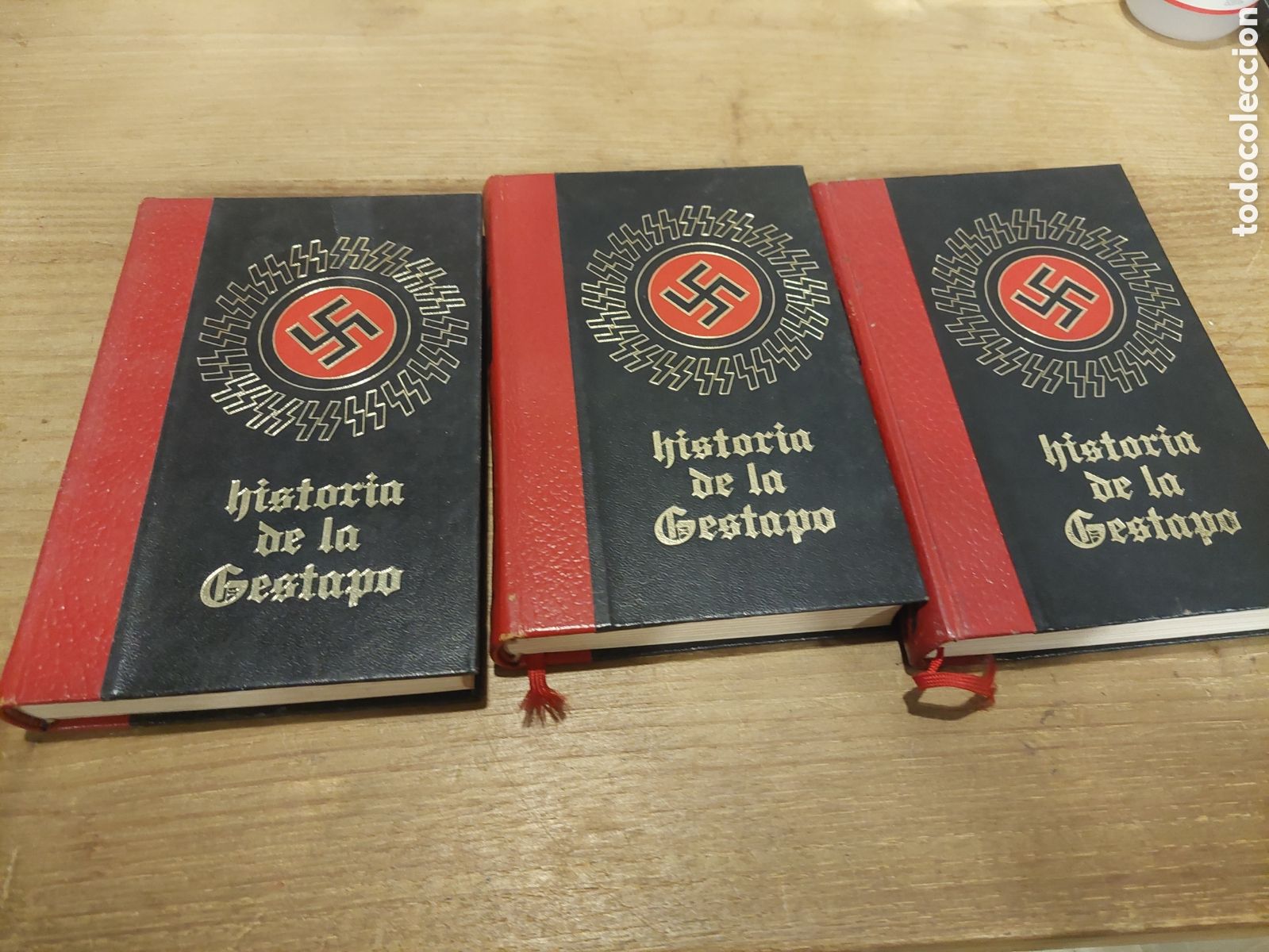Libros de segunda mano: 3 LIBROS HISTORIA GESTAPO HITLER Tomo I/II/III BERNARD MICHAL CIRCULO AMIGOS HISTORIA