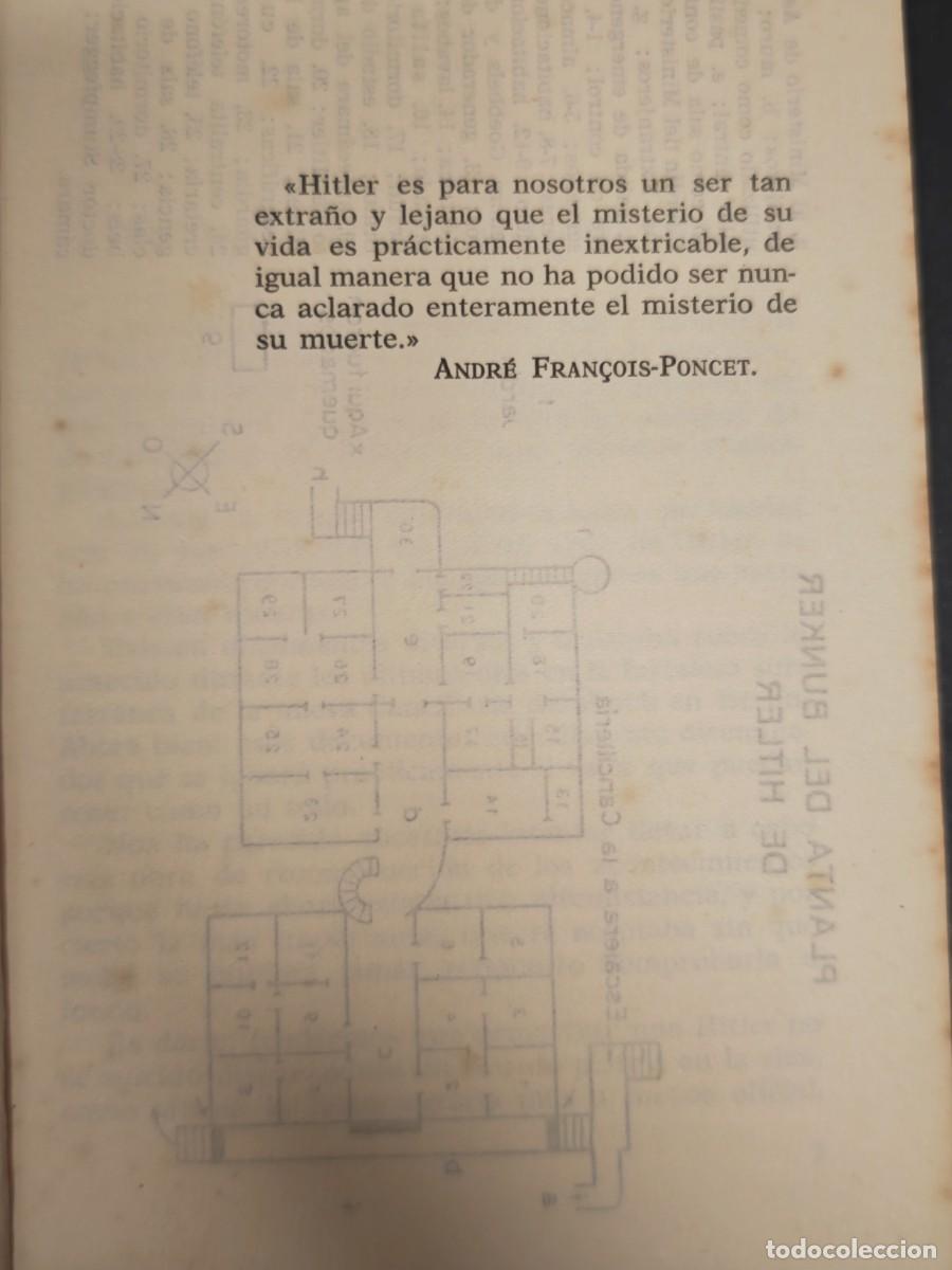Libros de segunda mano: LAS ULTIMAS HORAS DE HITLER - Foto 5