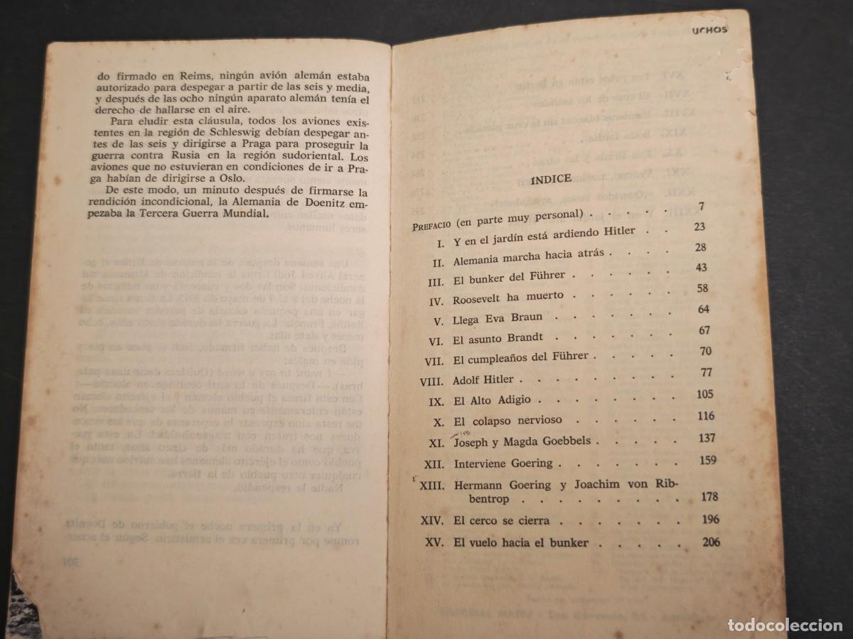Libros de segunda mano: LAS ULTIMAS HORAS DE HITLER - Foto 9