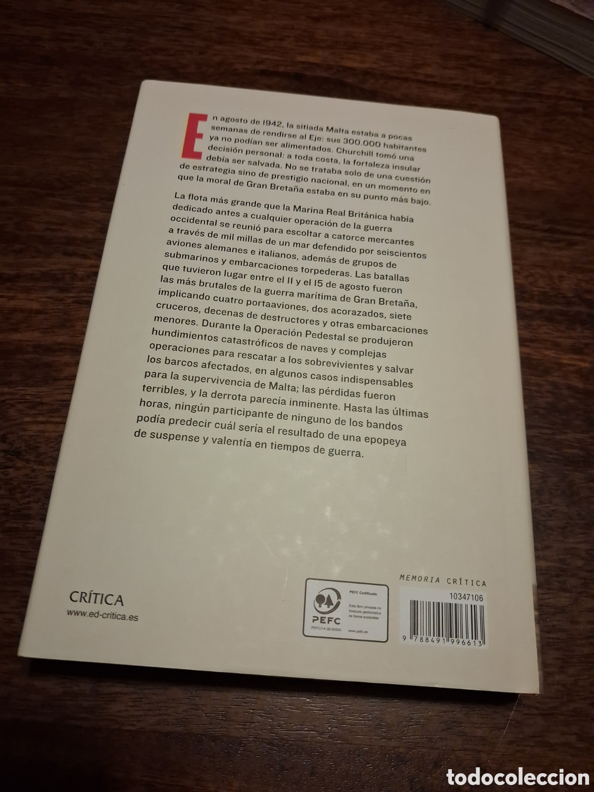 Libros de segunda mano: Operaci&oacute;n pedestal, Max Hastings - Foto 2