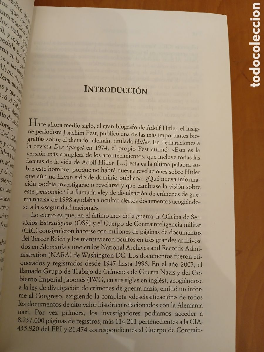 Libros de segunda mano: El Paciente A. Eric Frattini. - Foto 5