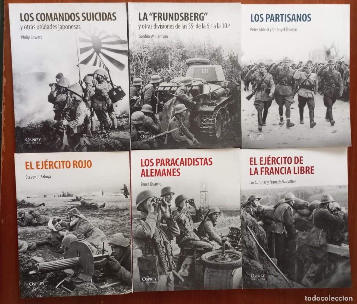 Libros de segunda mano: SOLDADOS DE LA II GUERRA MUNDIAL 6 TITULOS PARACAIDISTAS ALEMANES Y OTROS U69