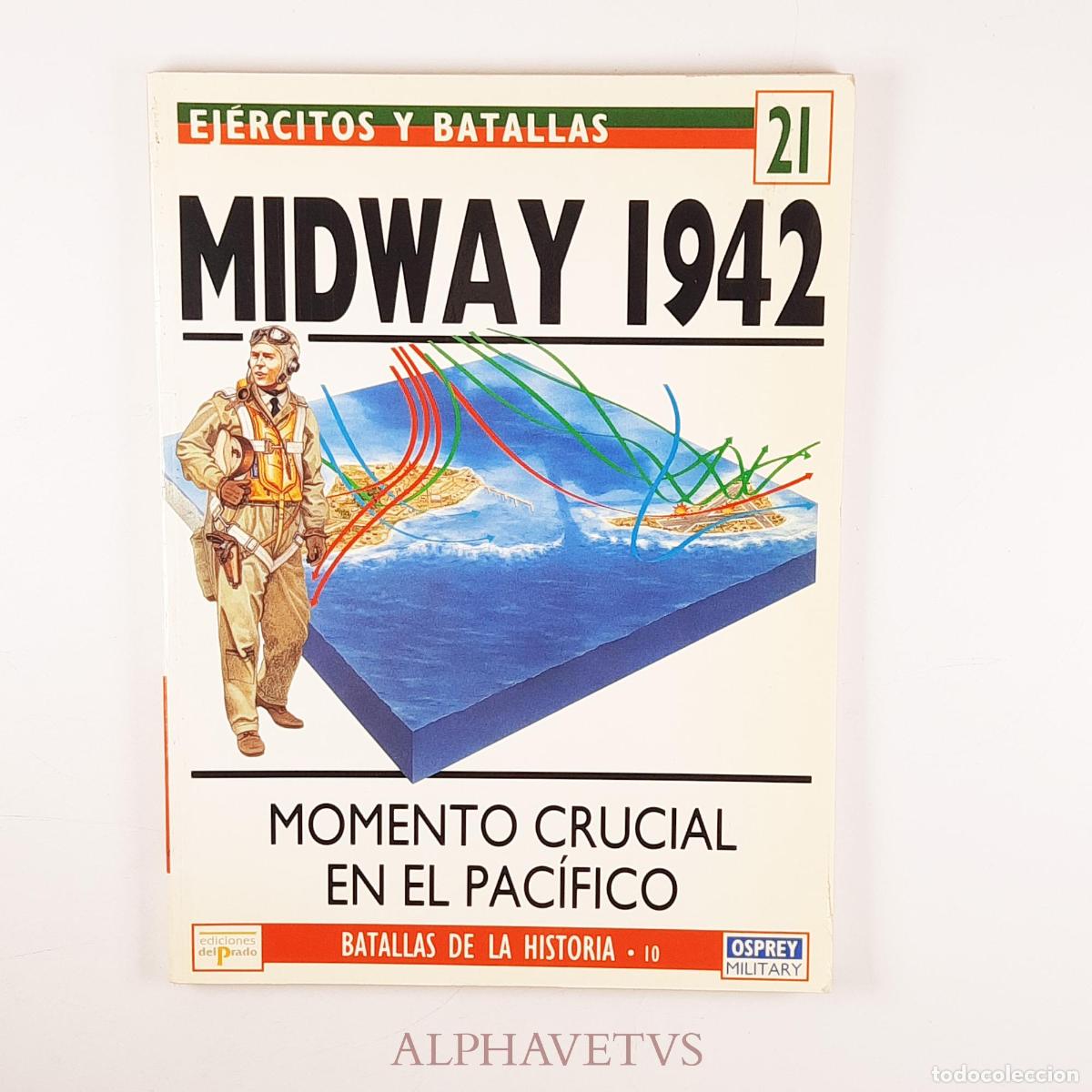 Second hand books: Ej&eacute;rcitos y batallas MIDWAY 1942 - Osprey - Varios