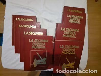 Libros de segunda mano: 9 Tomos &rdquo;Cr&oacute;nica Militar y Pol&iacute;tica de la Segunda Guerra Mundial&rdquo;