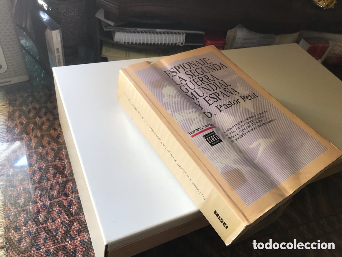 Libros de segunda mano: Espionaje: la Segunda Guerra Mundial y Espa&ntilde;a. D. Pastor Petit. Plaza Jan&eacute;s.