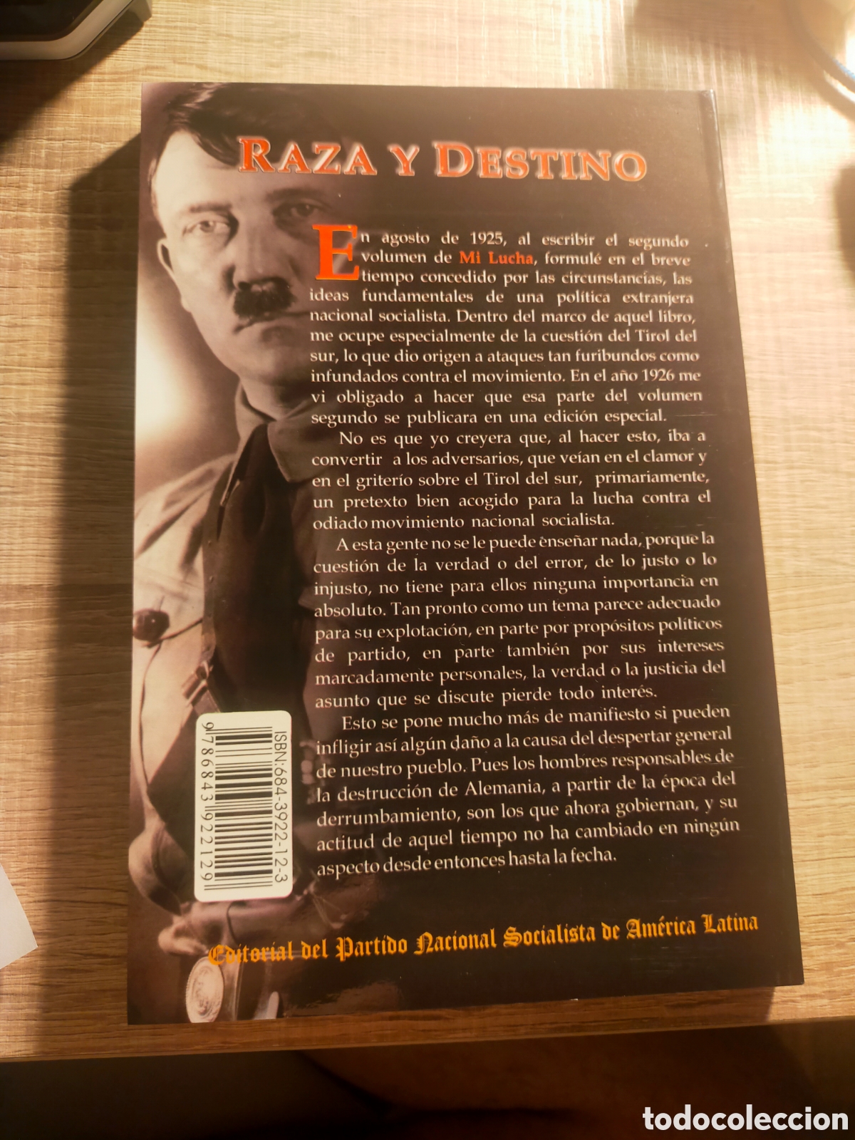 Libros de segunda mano: Libro &rdquo;Raza y Destino&rdquo; de Adolf Hitler - Foto 2