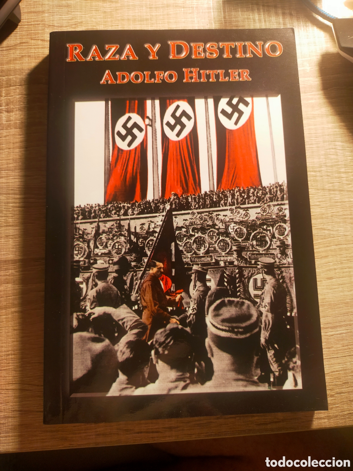 Libros de segunda mano: Libro &rdquo;Raza y Destino&rdquo; de Adolf Hitler - Foto 1