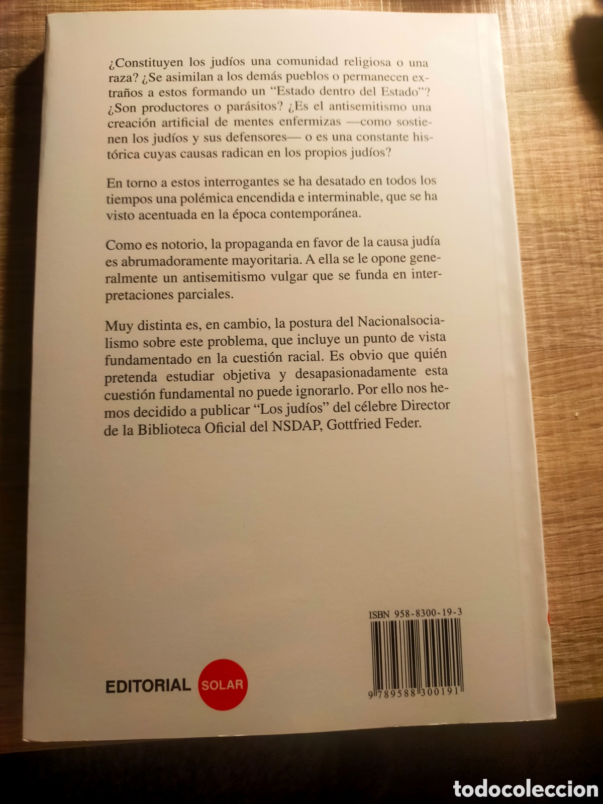 Libros de segunda mano: Libro &rdquo;Los jud&iacute;os&rdquo; de Gottfried Feder - Foto 2