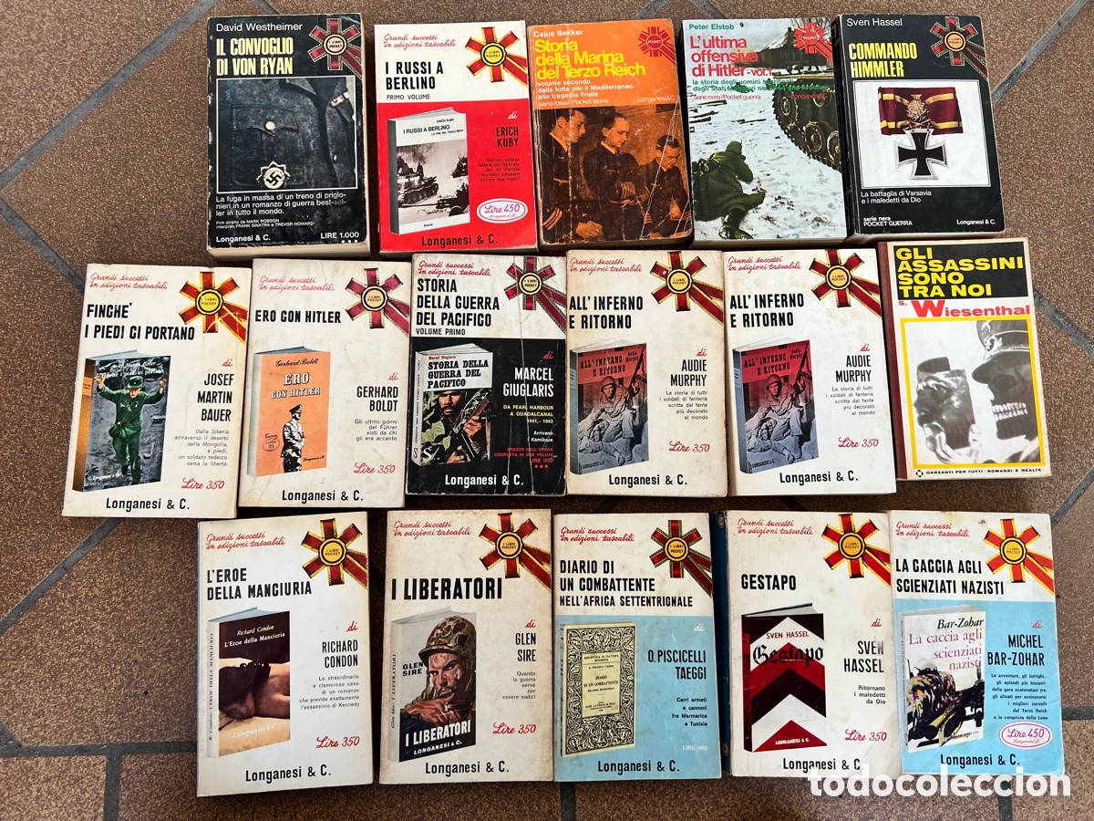 Libros de segunda mano: 16 romanzi libri guerra + 4 omaggio