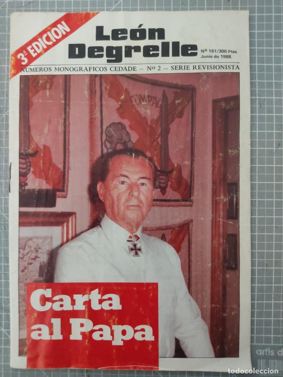 Libros de segunda mano: Leon Degrelle, Carta al Papa Juan Pablo II sobre los gaseados en Auschwitz