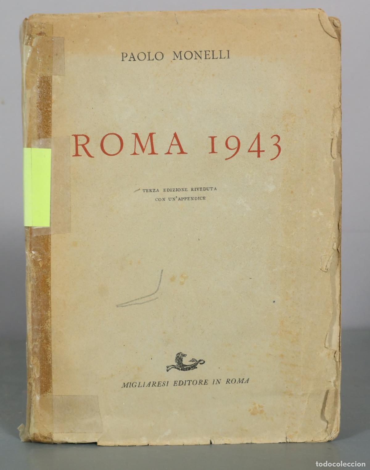 Libros de segunda mano: Roma - Paolo Monelli - Migliaresi Editore