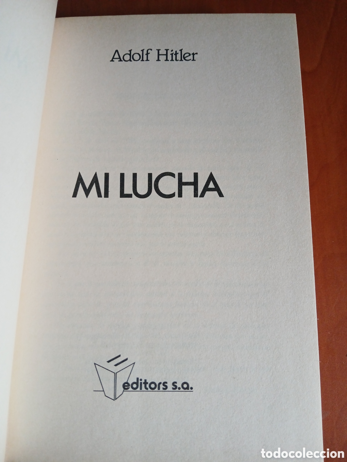 Libros de segunda mano: Mi Lucha. Adolf Hitler. - Foto 3