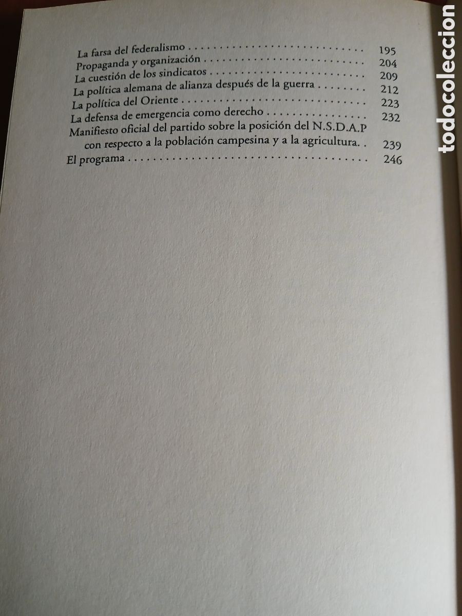 Libros de segunda mano: Mi Lucha. Adolf Hitler. - Foto 5