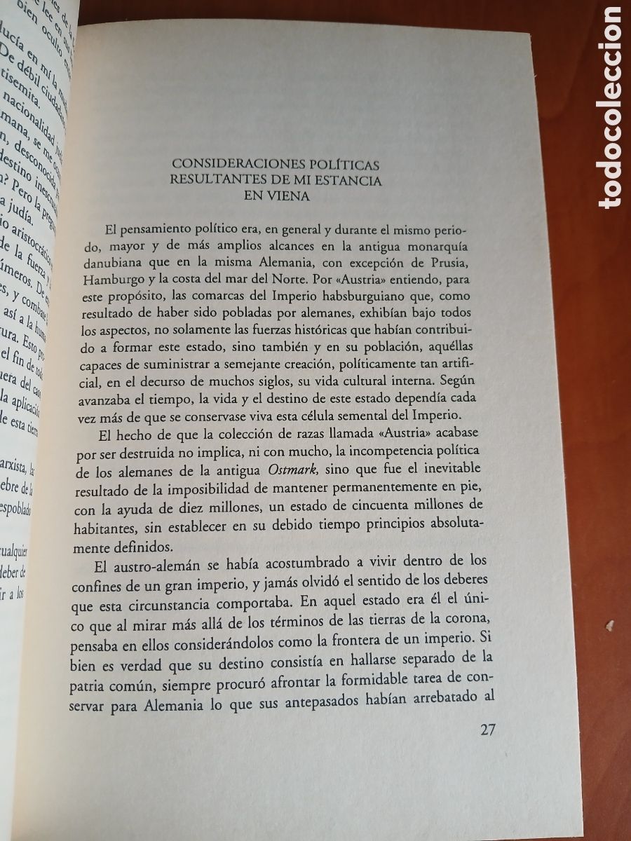 Libros de segunda mano: Mi Lucha. Adolf Hitler. - Foto 12