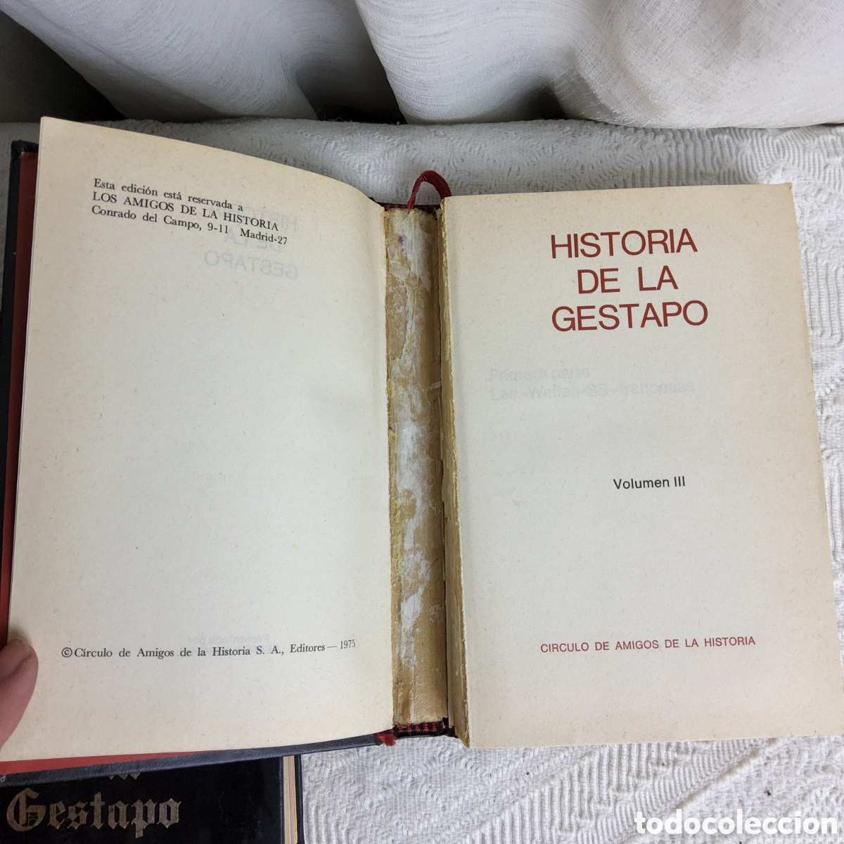 Libros de segunda mano: Historia de la Gestapo - Foto 2
