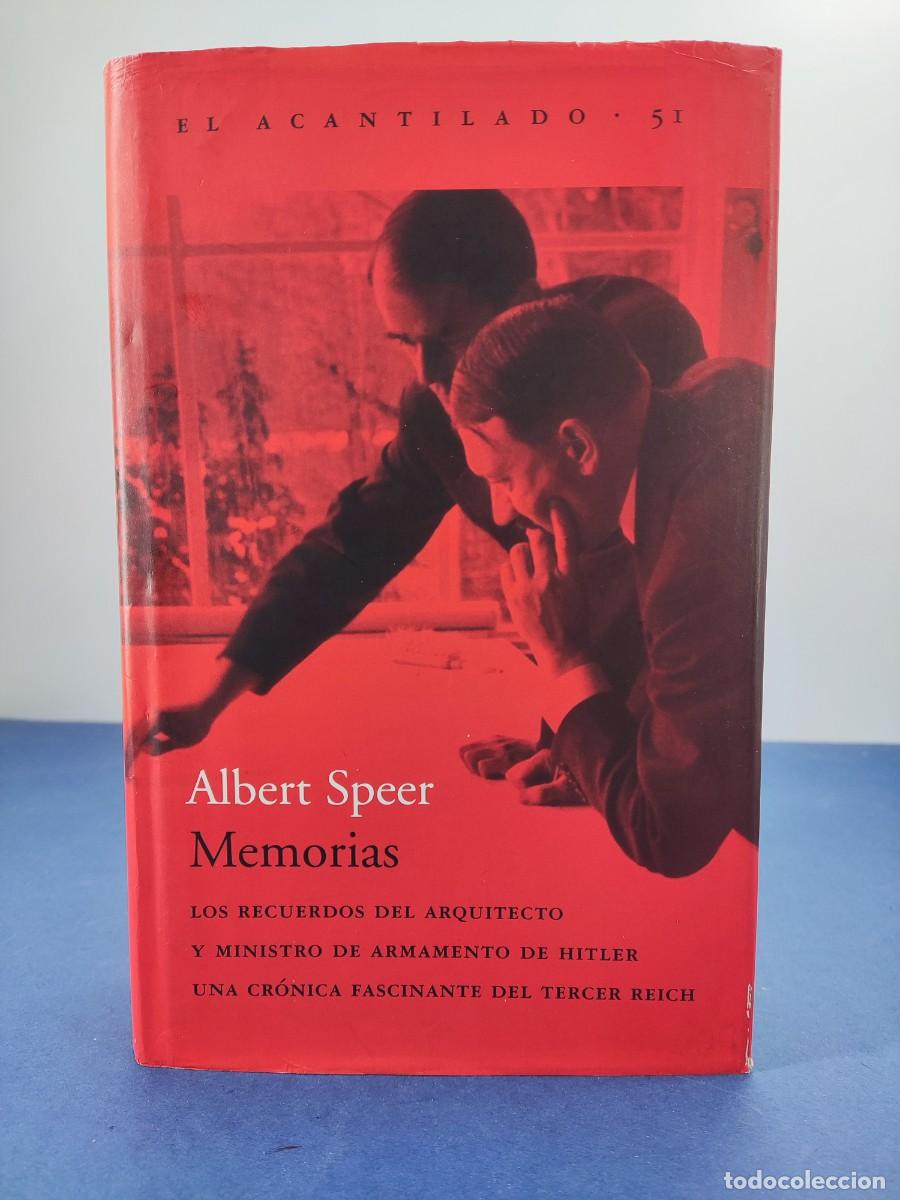 Libros de segunda mano: MEMORIAS / ALBERT SPEER / 2001. EL ACANTILADO