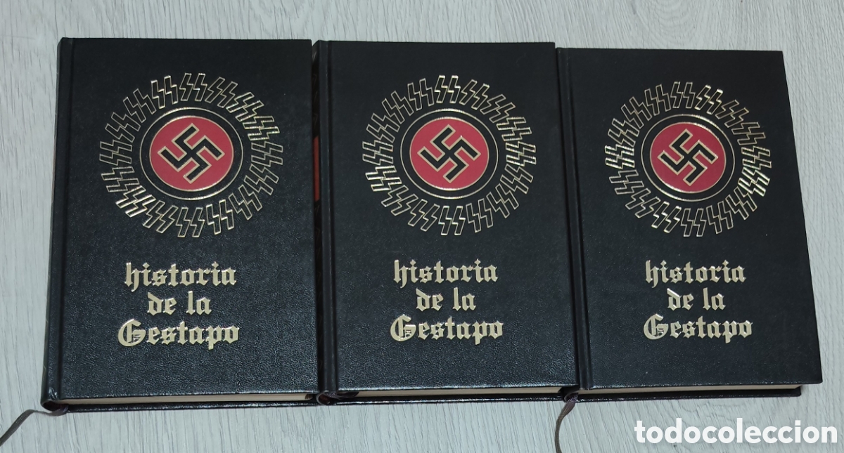 Libros de segunda mano: Historia de la Gestapo. 3 tomos (1975) C&iacute;rculo Amigos de la Historia