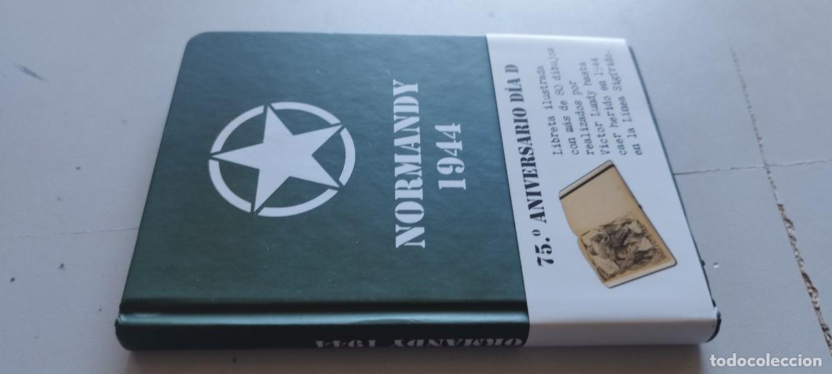 Libros de segunda mano: NORMANDY 1944/75 ANIVERSARIO DIA D LIBRETA ILUSTRADA VICTOR LUNDY LINEA SIGFRIDO/DESPERTAFERRO