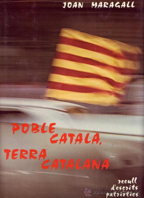 Libros de segunda mano: Poble catal&agrave;, terra catalana. Joan Maragall. - Foto 1