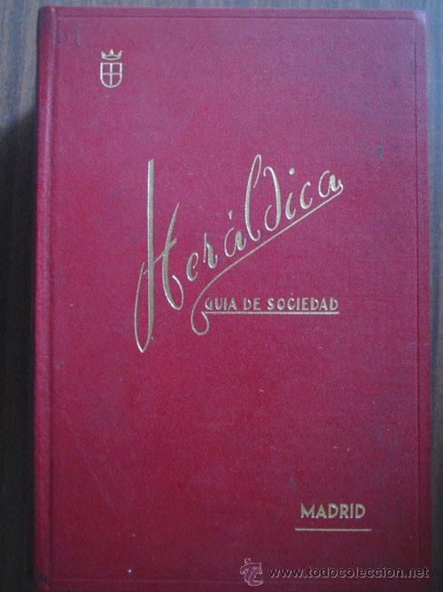 Libros de segunda mano: HER&Aacute;LDICA. GU&Iacute;A DE SOCIEDAD. 1970 - Foto 1