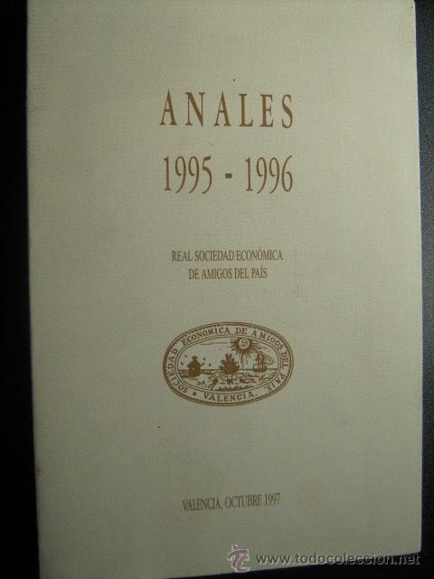 Libros de segunda mano: ANALES 1995-1996.