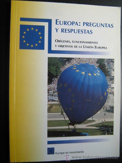 Libros de segunda mano: EUROPA: PREGUNTAS Y RESPUESTAS. 1997 - Foto 1