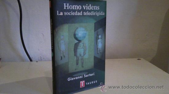 Second hand books: homo videns. la sociedad teledirigida (giovanni sartori)