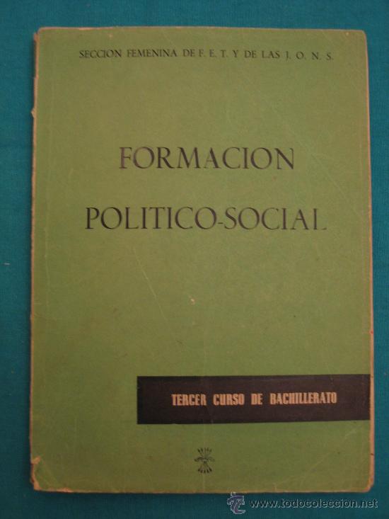 Second hand books: Formacion politica-social