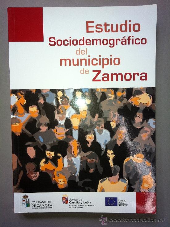 Libros de segunda mano: Estudio Sociodemogr&aacute;fico del municipio de Zamora. 2007.