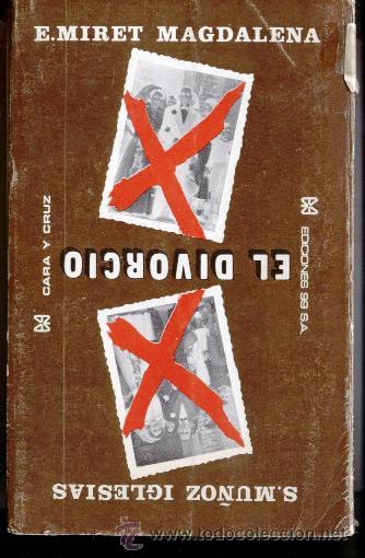 Libros de segunda mano: EL DIVORCIO - CARA Y CRUZ (1975) - Foto 1