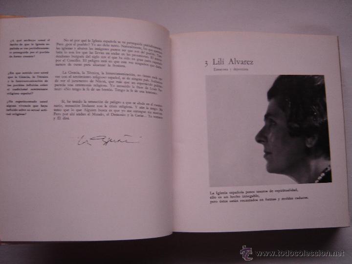 Libros de segunda mano: 100 ESPA&Ntilde;OLES Y DIOS, EDICIONES NAUTA 1969 - Foto 3