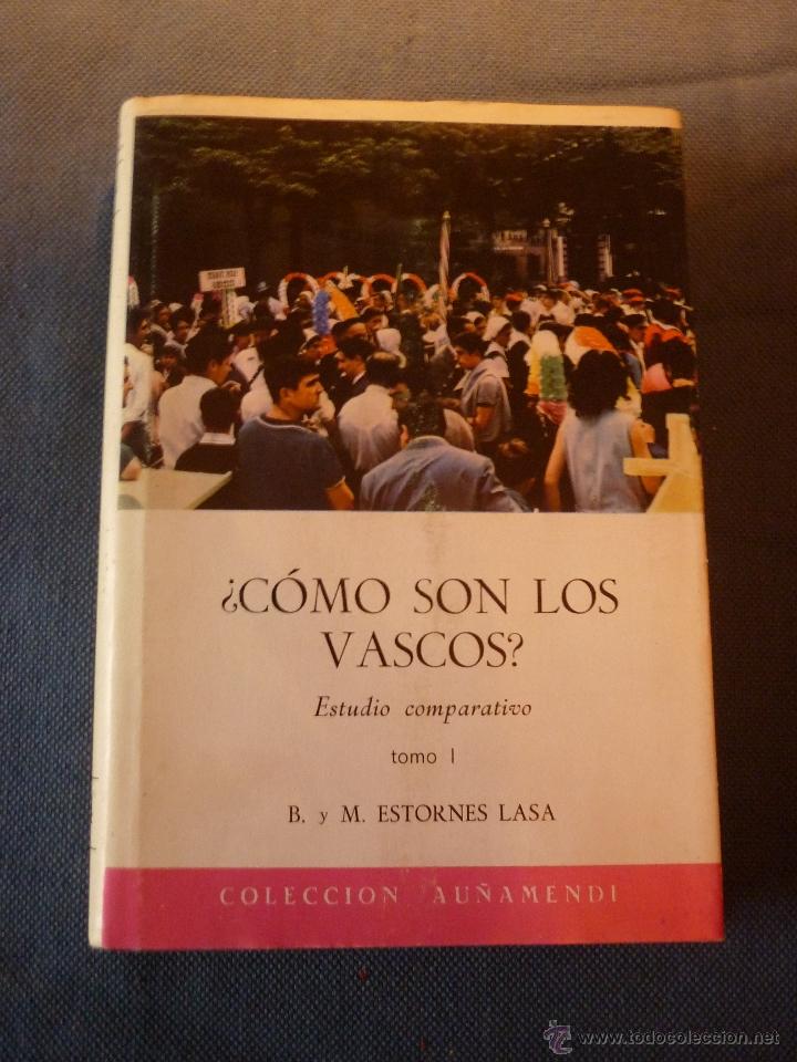 Libros de segunda mano: &iquest;C&oacute;mo son los vascos? (Estudio comparativo) - Foto 1