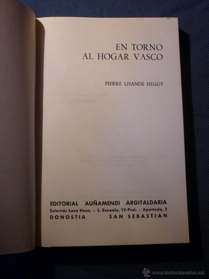 Libros de segunda mano: En torno al hogar vasco - Foto 2