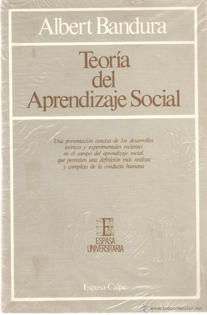 Teoría del aprendizaje social. albert bandura. Vendido